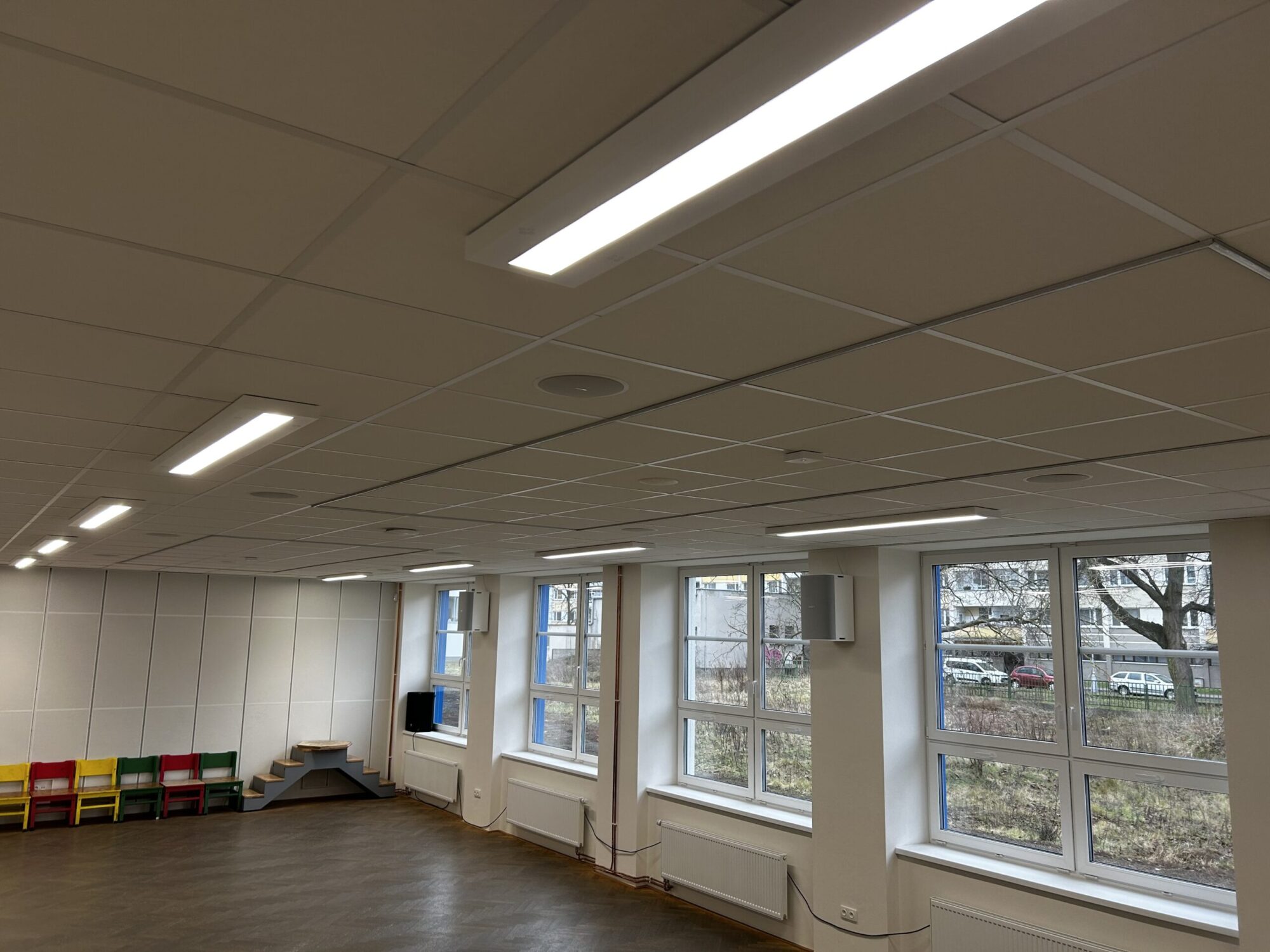 Instalace ozvučení Bose umělecká škola