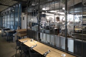 Instalace ozvučení Bose v restauraci